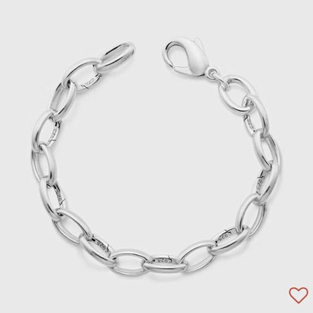 NWT James Avery Sterling Silver Changeable Charm Bracelet(M)